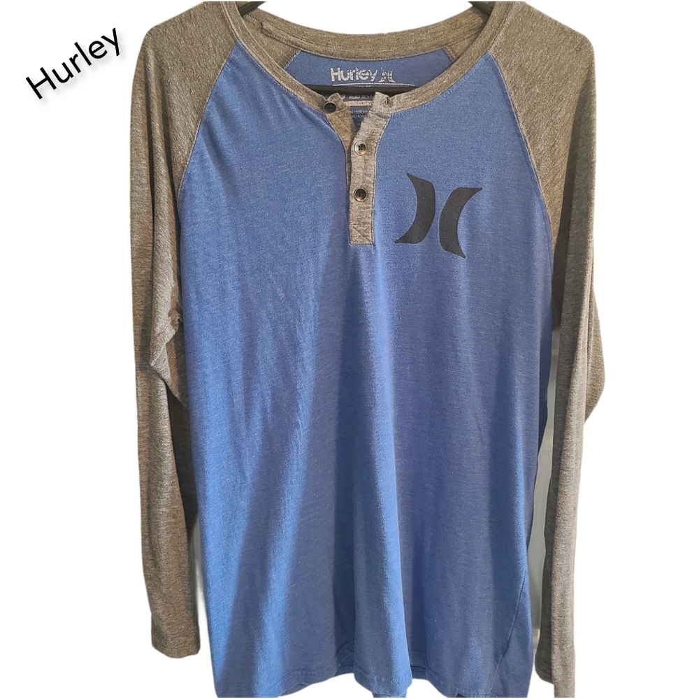 (Pre-owned) HURLEY 3/4 long sleeve- Medium